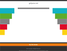 Tablet Screenshot of girljuice.net